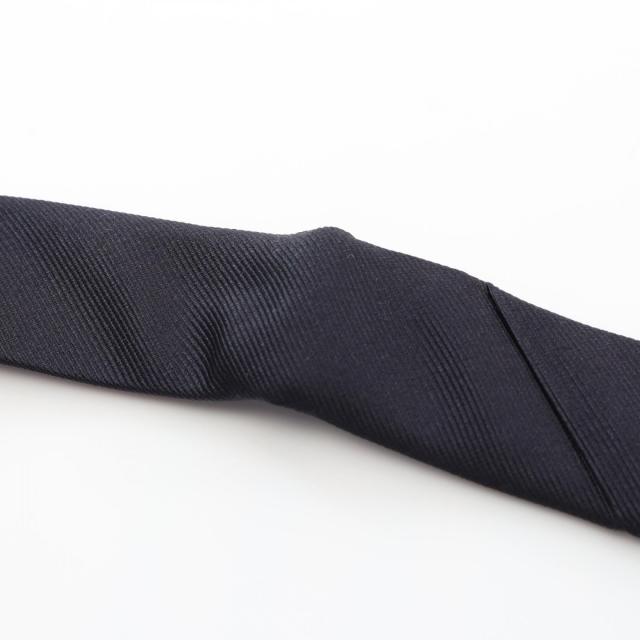 ディオール・オム DIOR HOMME ネクタイ 衣料品 シルク メンズ ネイビー系 【中古】 ネクタイ