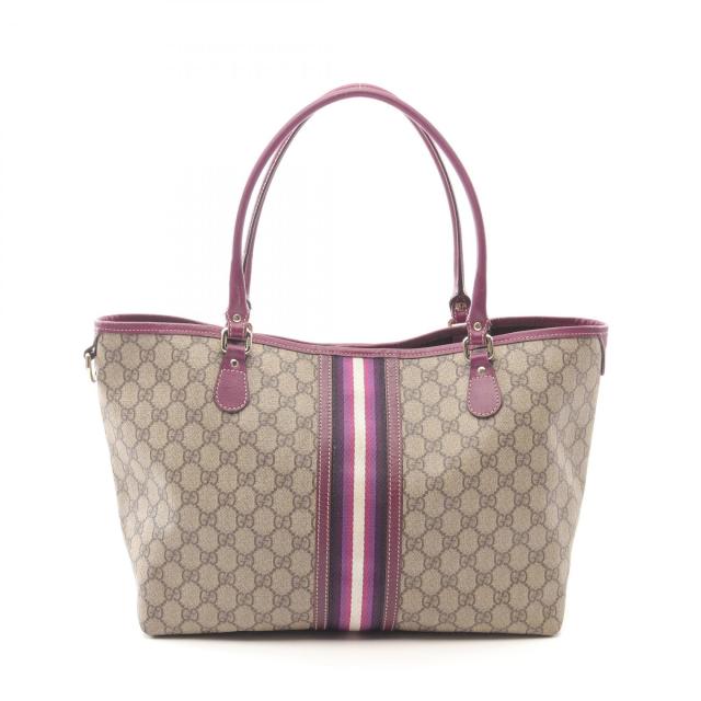 GUCCI グッチ トートバッグ パープル