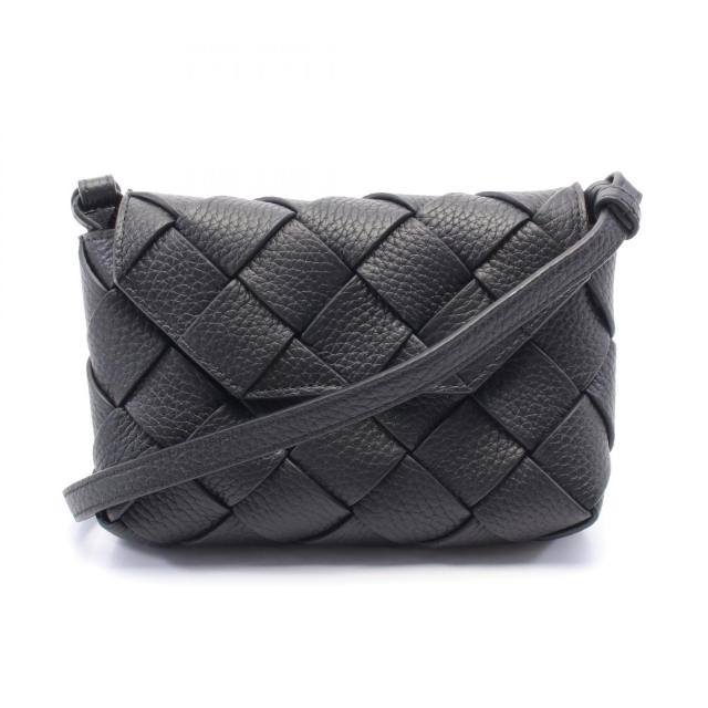 ボッテガヴェネタ BOTTEGA VENETA スモール ディアゴ ショルダーバッグ バッグ レザー レディース ブラック系 805745V4FV18803 【新品】