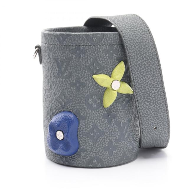 ルイ・ヴィトン LOUIS VUITTON チョーク ポーチ ショルダーバッグ バッグ レザー トリヨン・クライミング メンズ グレー系 / マルチカラー / グラナイトグレー M81572 【中古】