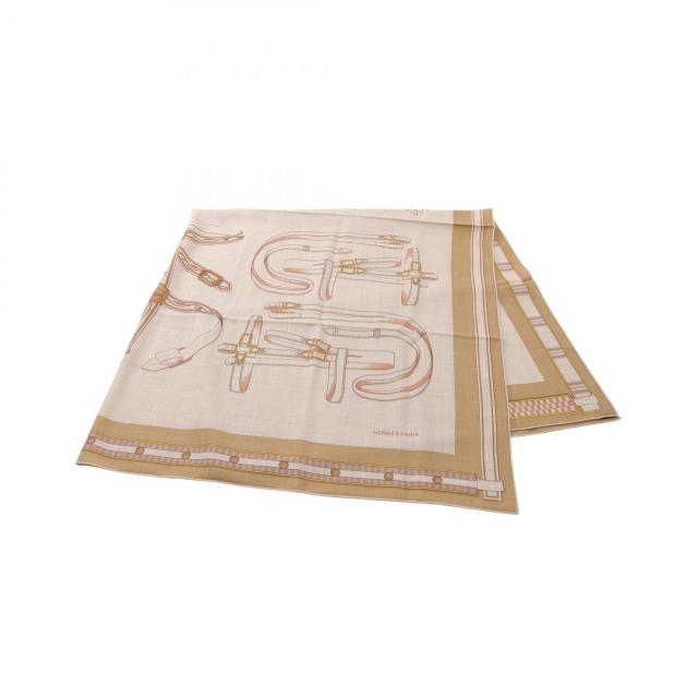 シャネル スカーフ レッド 宝石柄 中古 ABランク CHANEL | レディース 女性