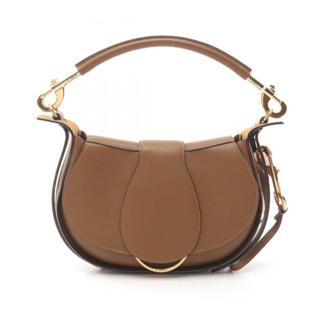 クロエ Chloe Chlo? Ride ショルダーバッグ バッグ レザー レディース ブラウン系 CHC25SS581O3220V 【新品】