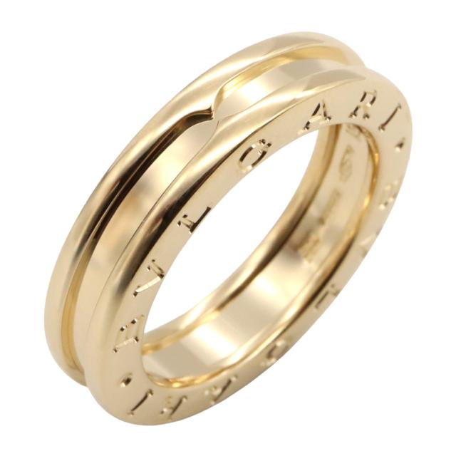 ブルガリ BVLGARI B-zero1 ビーゼロワン リング 1バンド リング・指輪 ジュエリー K18（イエローゴールド） メンズ レディース ゴールド系 【中古】