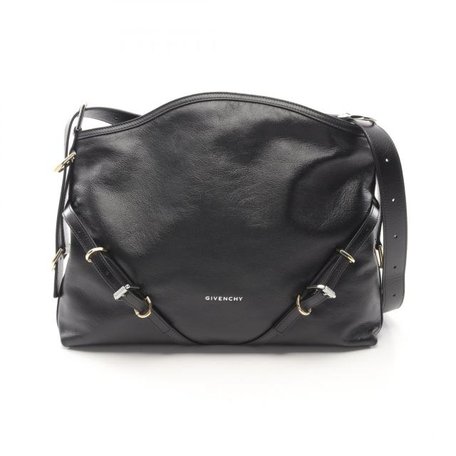 ジバンシィ GIVENCHY VOYOU ヴォワイユー ミディアム ショルダーバッグ バッグ レザー レディース ブラック系 BB50SSB1Q7001 【新品】
