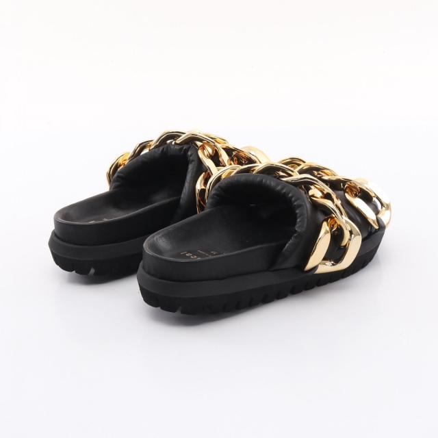 sacaiサカイ ブラック アッパーサンダル 37 sacaiサカイ ブラック アッパーサンダル 37 sacaiサカイ ブラック