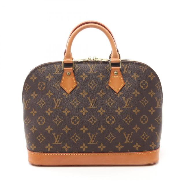 ルイ・ヴィトン LOUIS VUITTON アルマPM ハンドバッグ バッグ PVCコーティングキャンバス レザー モノグラム レディース ブラウン系 M51130 【中古】