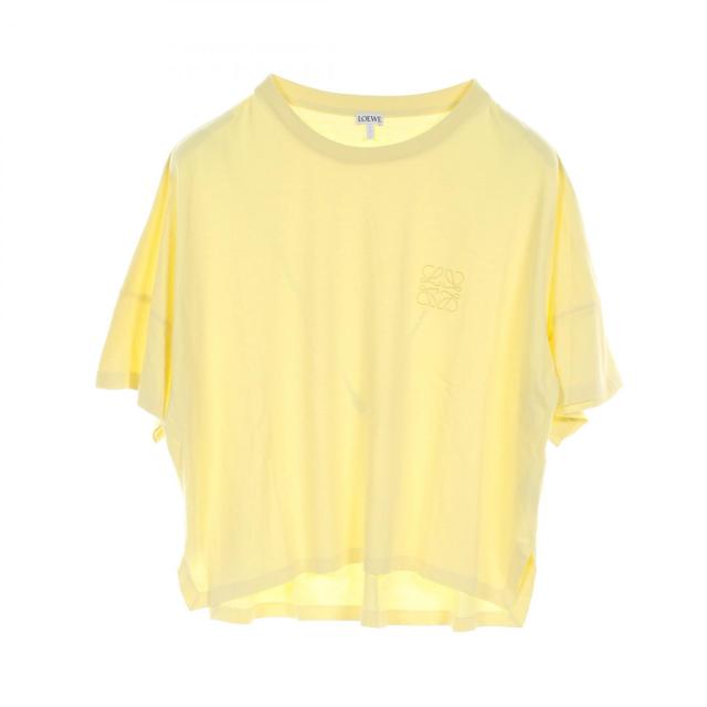 ロエベ LOEWE アナグラム カットソー 衣料品 トップス コットン レディース イエロー系 1727170S359341XA4 【中古】