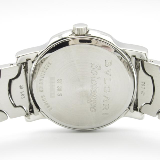 ブルガリ BVLGARI ソロテンポ 腕時計 時計 ステンレススチール メンズ  