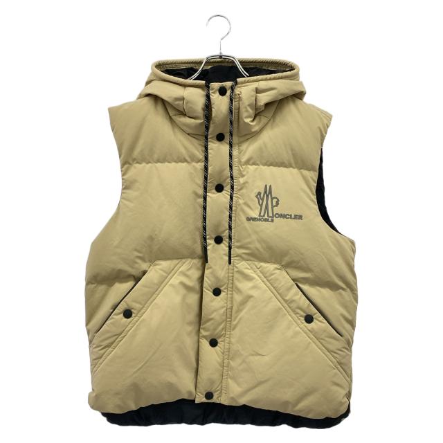モンクレールグルノーブル MONCLER GRENOBLE ダウンベスト ダウンベスト 衣料品 アウター ポリエステル メンズ ベージュ系 【中古】