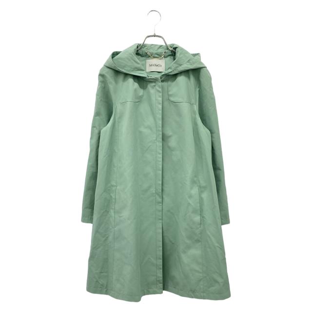 マックスアンドコー MAX&Co. コート 衣料品 アウター コットン レディース グリーン系 【中古】