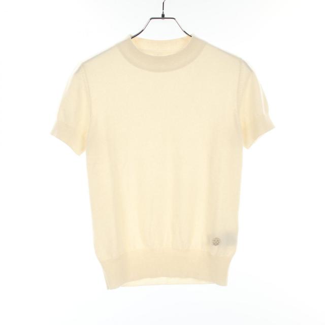 HERMES エルメス ニット レディース Hモチーフ リブ編み クルーネック