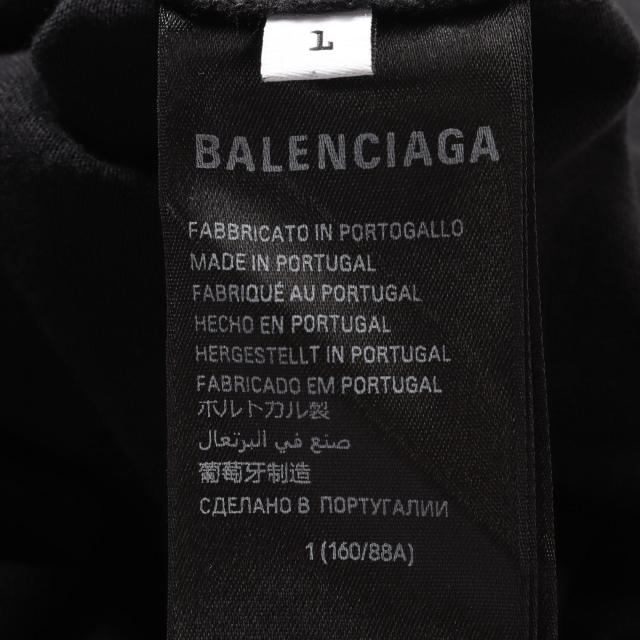バレンシアガ BALENCIAGA メタルロゴ カットソー 衣料品 トップス