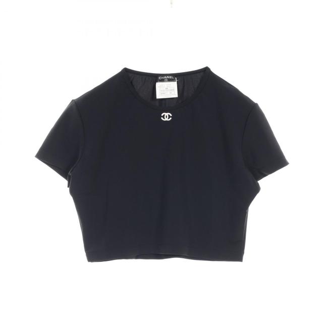 シャネル CHANEL ココマーク カットソー 衣料品 トップス ナイロン レディース ブラック系 PO5010VO3909 【中古】