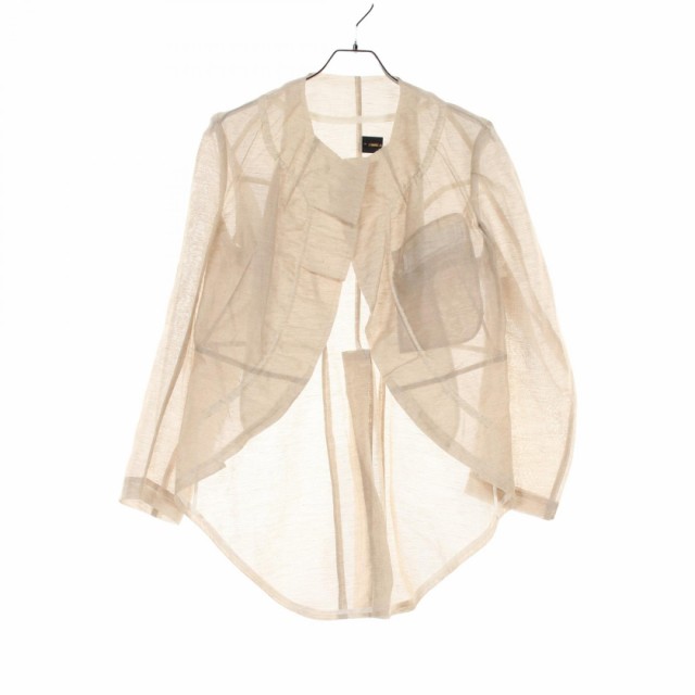コムデギャルソン COMME des GARCONS 衣料品 アウター ファブリック ナイロン レディース ベージュ系 GE-J037 【中古】