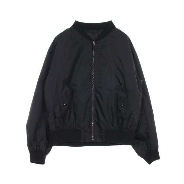 プラダ PRADA Re-Nylon ブルゾン 衣料品 アウター ナイロン レディース ブラック系 SGC006 【中古】
