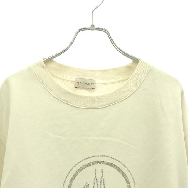 MONCLER ストーン装飾　ホワイト　スウェット 350920213_1.jpg