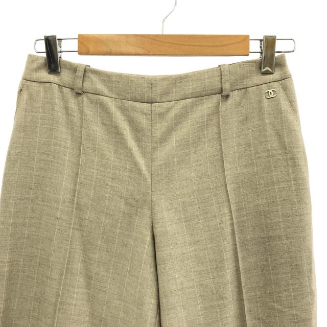 シャネル CHANEL パンツ パンツ 衣料品 ボトムス ウール レディース  