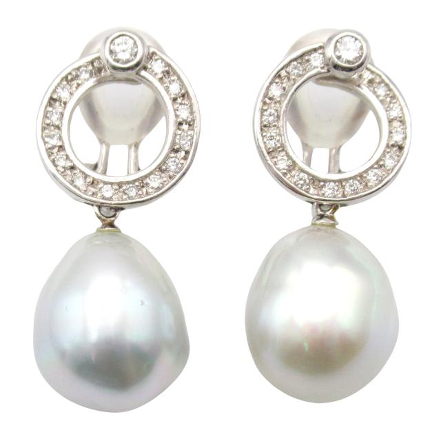 ジュエリー JEWELRY パール ダイヤ イヤリング イヤリング ジュエリー 