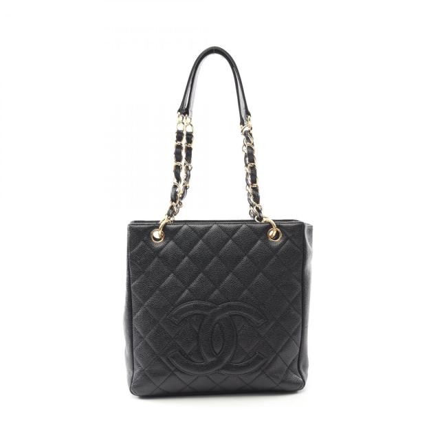 シャネル CHANEL マトラッセ PST トートバッグ バッグ カーフ（牛革） レディース ブラック系 A20994 【中古】