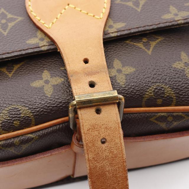 LOUIS VUITTON◇カルトシエール_モノグラムキャンバス/ブラウン/M51253