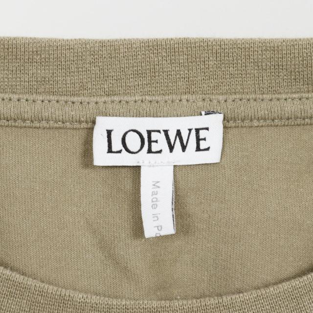 ロエベ LOEWE アナグラム カットソー 衣料品 トップス コットン