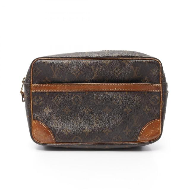 ルイ・ヴィトン LOUIS VUITTON トロカデロ27 モノグラム ショルダーバッグ バッグ PVCコーティングキャンバス レザー レディース ブラウン系 M51274 【中古】