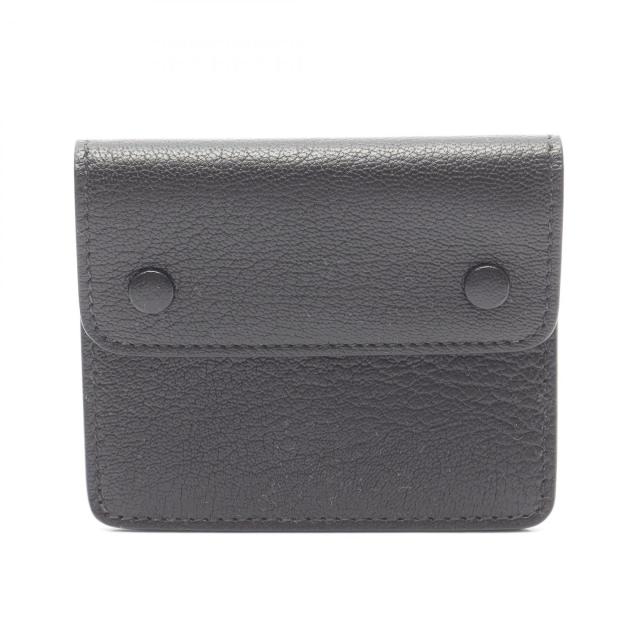 メゾン マルジェラ Maison Margiela スナップボタンウォレット ケース 財布 レザー メンズ ブラック系 SA1VX0004P4806T8013 【新品】