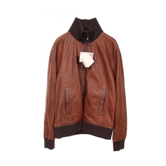 ロエベ LOEWE 革ジャン 衣料品 アウター レザー メンズ ブラウン系 H526Y34L17310048 【新品】