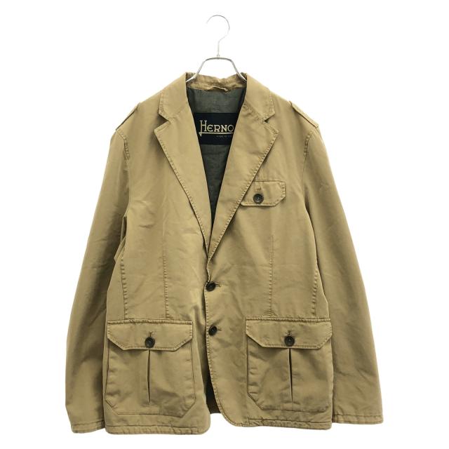 ヘルノ Herno ジャケット 衣料品 アウター コットン メンズ ベージュ系 GA0087U 2150 【中古】