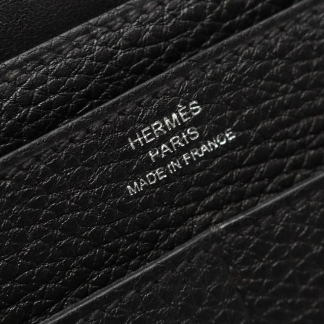 エルメス HERMES ドゴンGM 二つ折り長財布 財布 レザー トゴ トゴ  