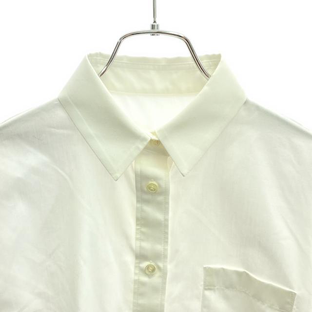 サカイ Sacai 22-06001 レースシャツ ホワイト 長袖シャツ 衣料品