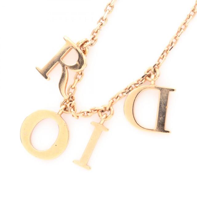 ディオール Dior CDロゴ ネックレス ジュエリー GP（ゴールドメッキ  
