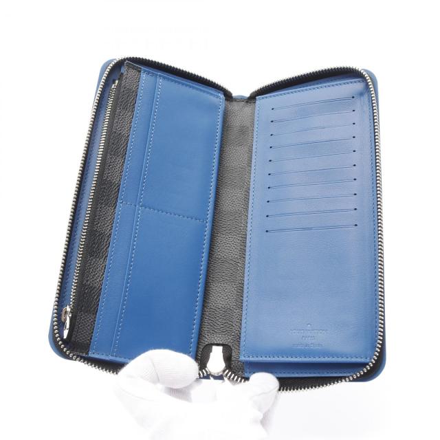 ルイ・ヴィトンジッピーウォレットグラフィットブルーN64436 ルイ
