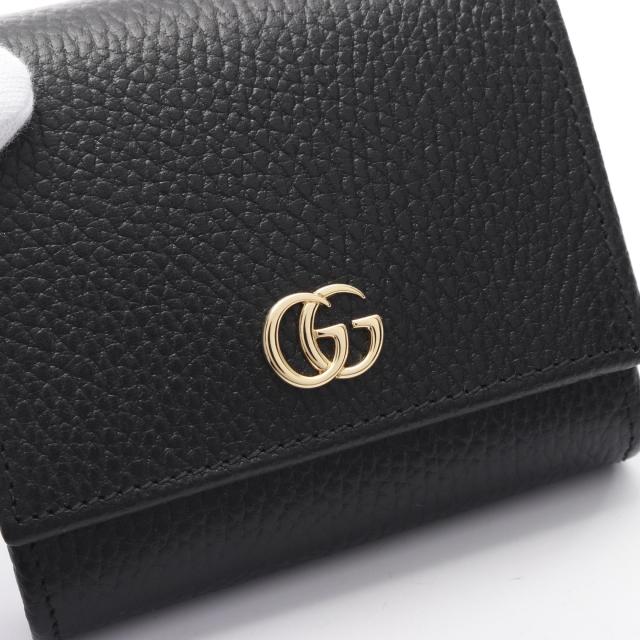 グッチ GUCCI ダブルG バイカラー スモール ウォレット GGマーモント  