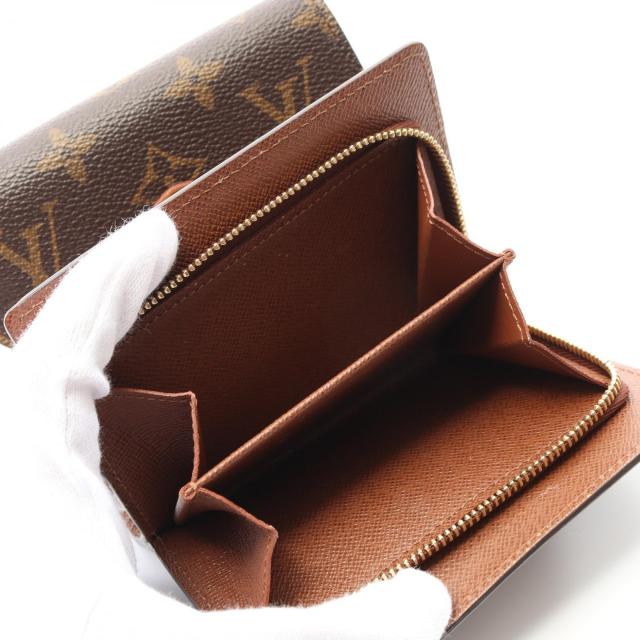 ヴィトン 財布 三つ折り ポルトフォイユ モノグラム コアラ ブラウン