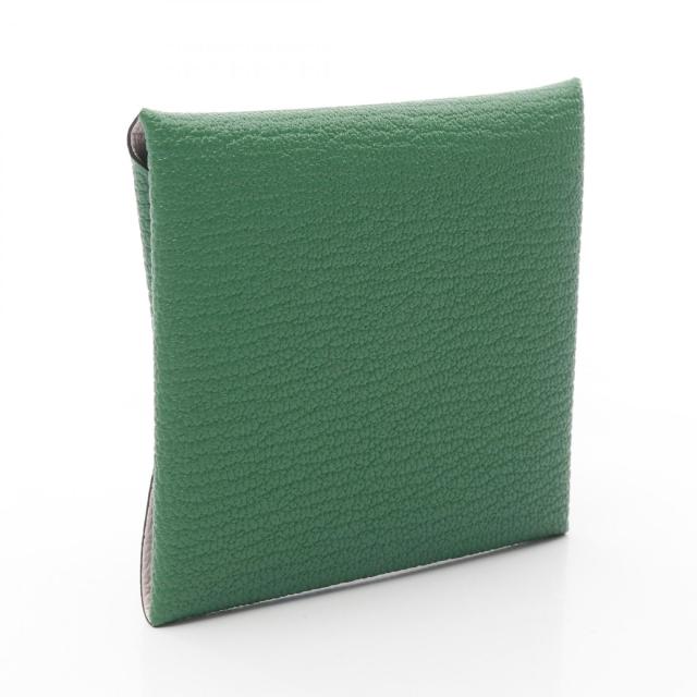 美品 HERMES エルメス バスティア ヴェルソ ブルー グリーン  