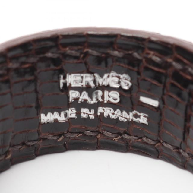 エルメス HERMES ノマド アクセサリー エキゾチックレザー リザード  