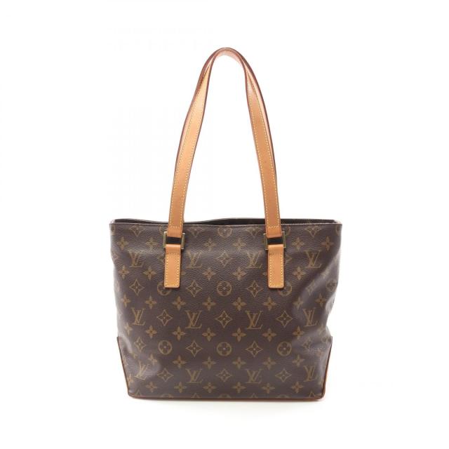 ルイ・ヴィトン LOUIS VUITTON カバピアノ ショルダーバッグ バッグ PVCコーティングキャンバス レザー モノグラム レディース ブラウン系 M51148 【中古】