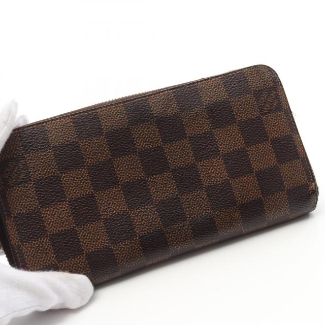 ルイ・ヴィトン LOUIS VUITTON ジッピーウォレット ダミエエベヌ  