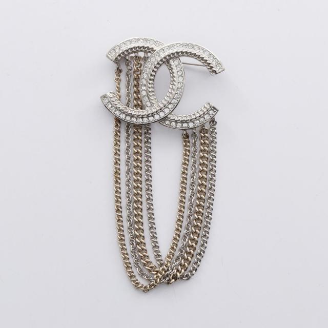 シャネル CHANEL ココマーク ブローチ アクセサリー GP（ゴールド
