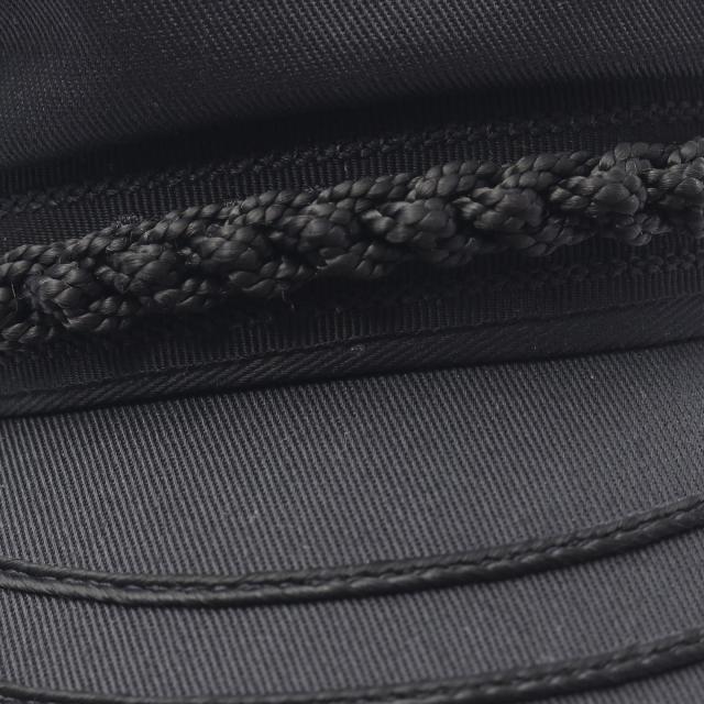 ディオール Dior キャスケット 帽子 コットン レディース ブラック系