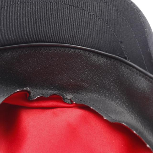 ディオール Dior キャスケット 帽子 コットン レディース ブラック系