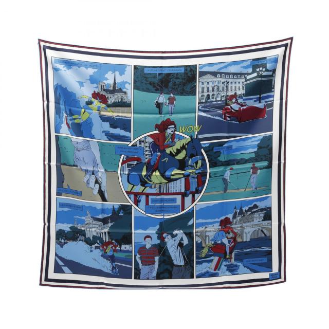 エルメススカーフダブルフェイス