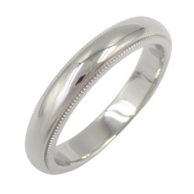 TIFFANY&Co. ティファニー Pt950 ミルグレインリング 11.5号