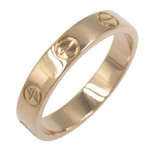 カルティエ CARTIER ミニラブリング リング・指輪 ジュエリー K18PG（ピンクゴールド） レディース ゴールド系 【中古】