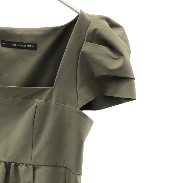 フォクシー ニューヨーク FOXEY NEW YORK ノースリーブワンピース  