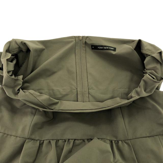 フォクシー ニューヨーク FOXEY NEW YORK ノースリーブワンピース  