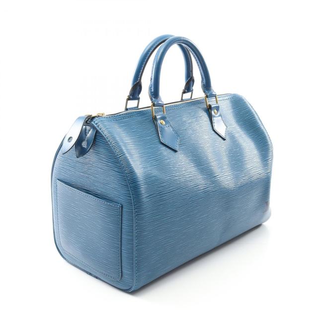 ルイヴィトン エピ ハンドバッグ トレドブルー スピーディ 25 ボストン