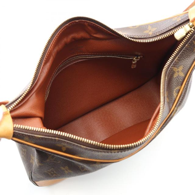 ルイ・ヴィトン LOUIS VUITTON ブローニュPM モノグラム ショルダーバッグ バッグ PVCコーティングキャンバス レザー レディース ブラウン系 M51265 【中古】