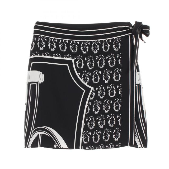 エルメス HERMES スカート 衣料品 ボトムス シルク シルク レディース  